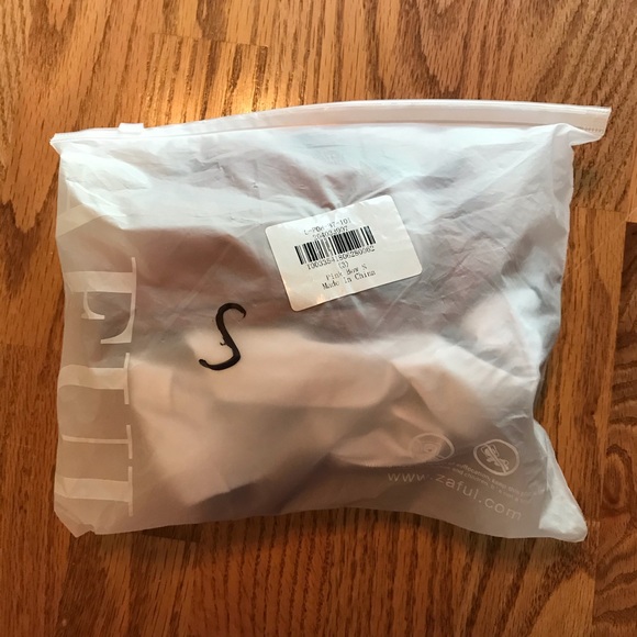 NWT Zaful Mauve/White Padded Knot Bikini Set (S) - Picture 12 of 13